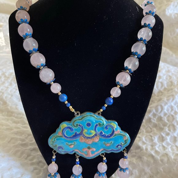 Necklace - Beautiful and rare handmade antique - Picture 1 of 6